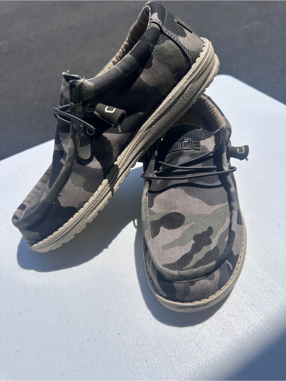 Men's Hey Dude Wally Camo Casual Slip-On Shoe